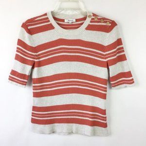 Madewell Ribbed Striped Sweater Top